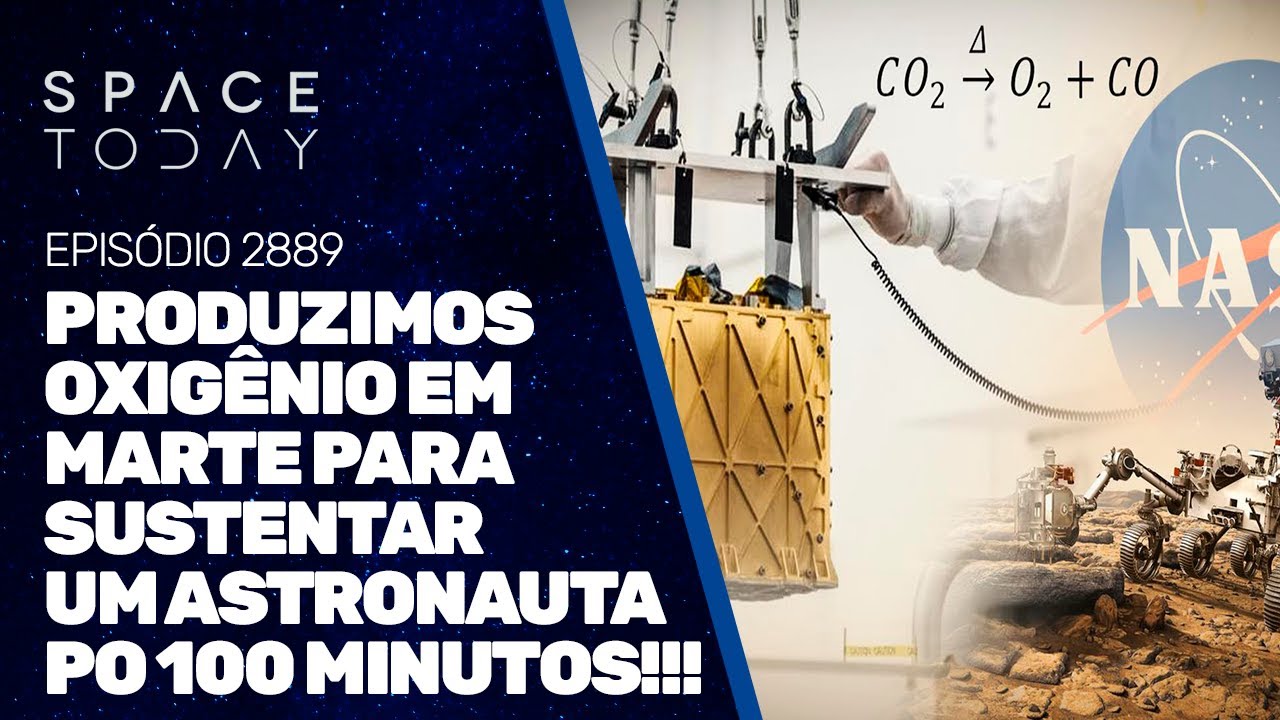 PRODUZIMOS OXIGÊNIO EM MARTE PARA SUSTENTAR 1 ASTRONAUTA POR 100 MINUTOS!!!