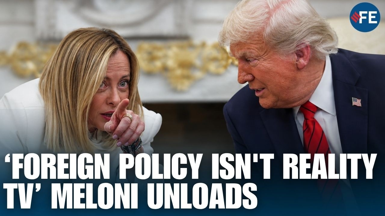 Meloni FIRES BACK At TRUMP, Says Foreign Policy Isn't Reality TV, Dismisses Trade Fears Now Ahead