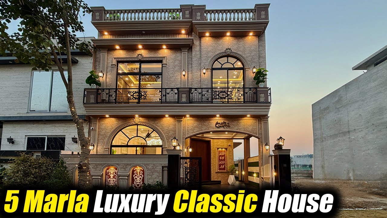 5 Marla Classical House For Sale In DHA 9 Town Lahore