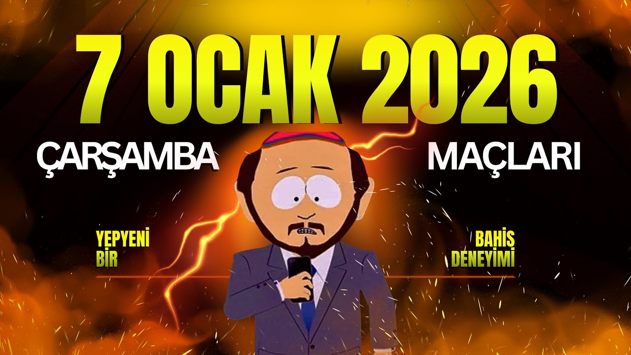 &Ccedil;ARŞAMBA MA&Ccedil;LARIYLA İDDAA PAROLASI! | 7 Ocak &Ccedil;arşamba İddaa Tahminleri | Bahisci İmam