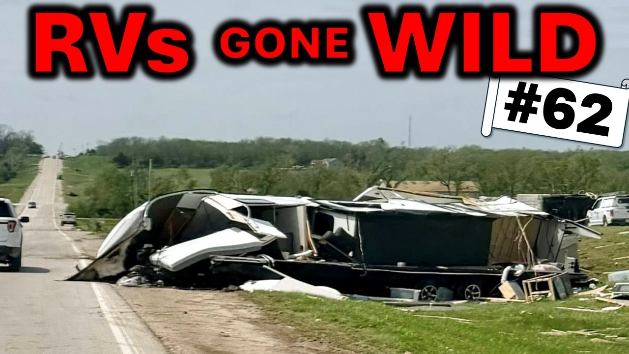 WTF? RVs Gone Wild! #62 Crashes, Fires, Classic RVs, Stupid⧸Crazy RV Fails #rvfail #crazy