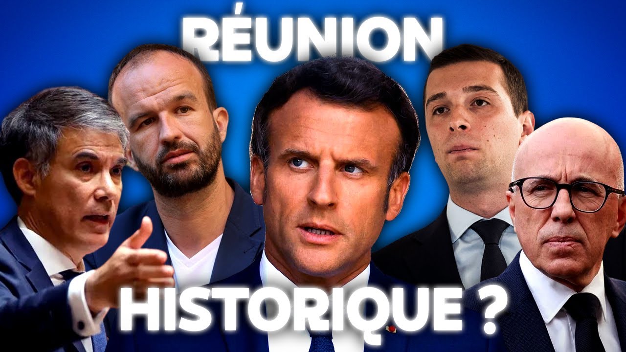 Macron all night long avec les chefs de partis