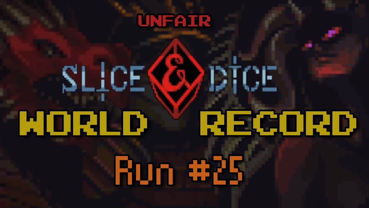 WORLD RECORD | 25 Streak | Bookclub plays unfair Slice & Dice 3.1