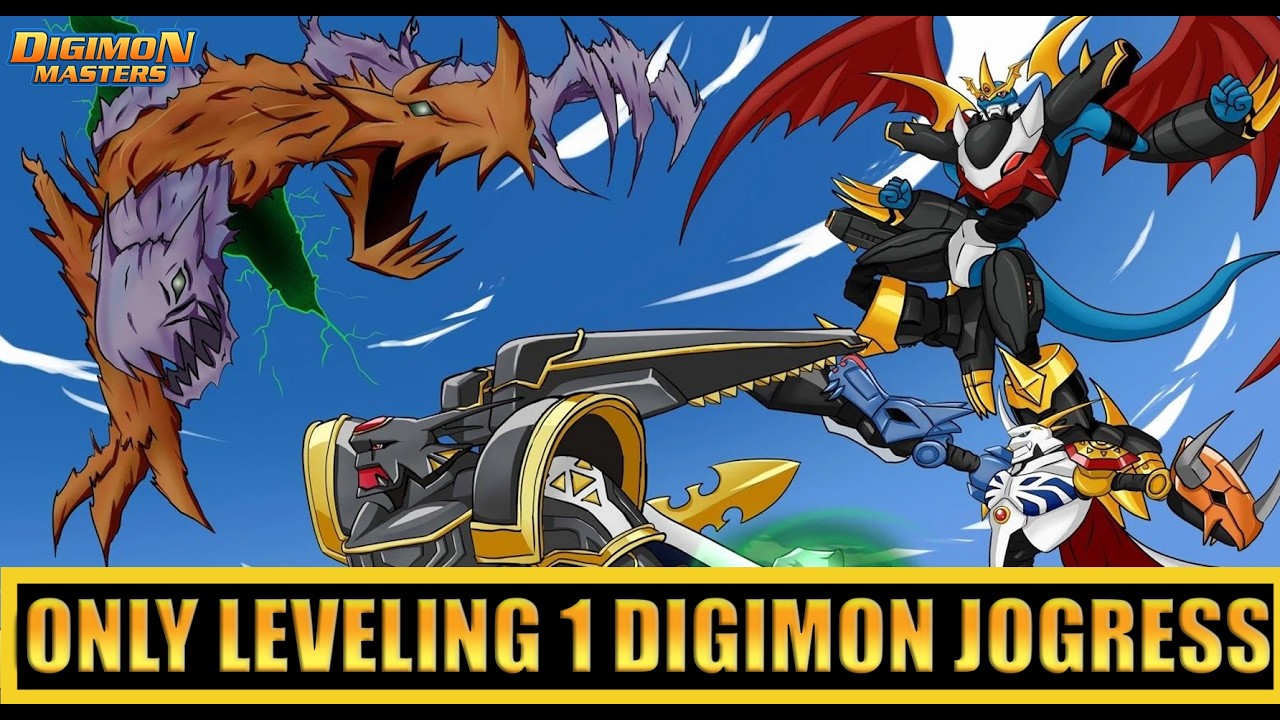 UPDATE AND CHANGE  JOGRESS SYSTEM (NADMO/GDMO) - DIGIMON MASTERS ONLINE (DMO)