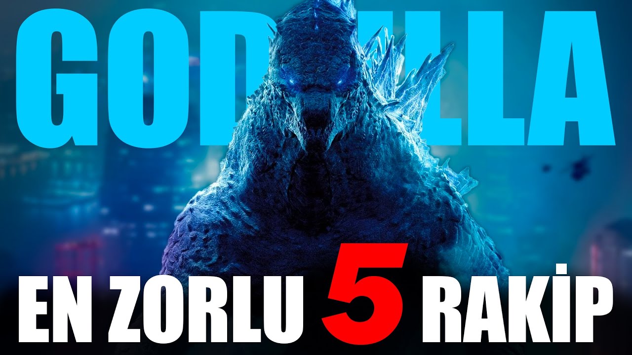 Godzilla'nın MonsterVerse'teki En G&uuml;&ccedil;l&uuml; 5 D&uuml;şmanı | Godzilla G&uuml;&ccedil; Sıralaması