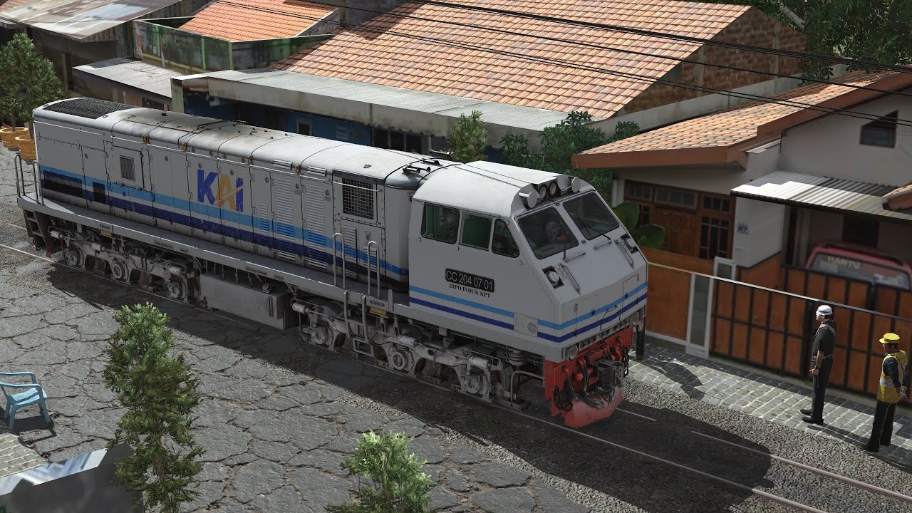 Test Start & shut down CC 204 07 01 KPT dari Mugasa's Locomodel
