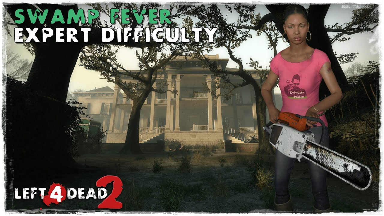Left 4 Dead 2 - Swamp Fever with the bots (Expert Difficulty)