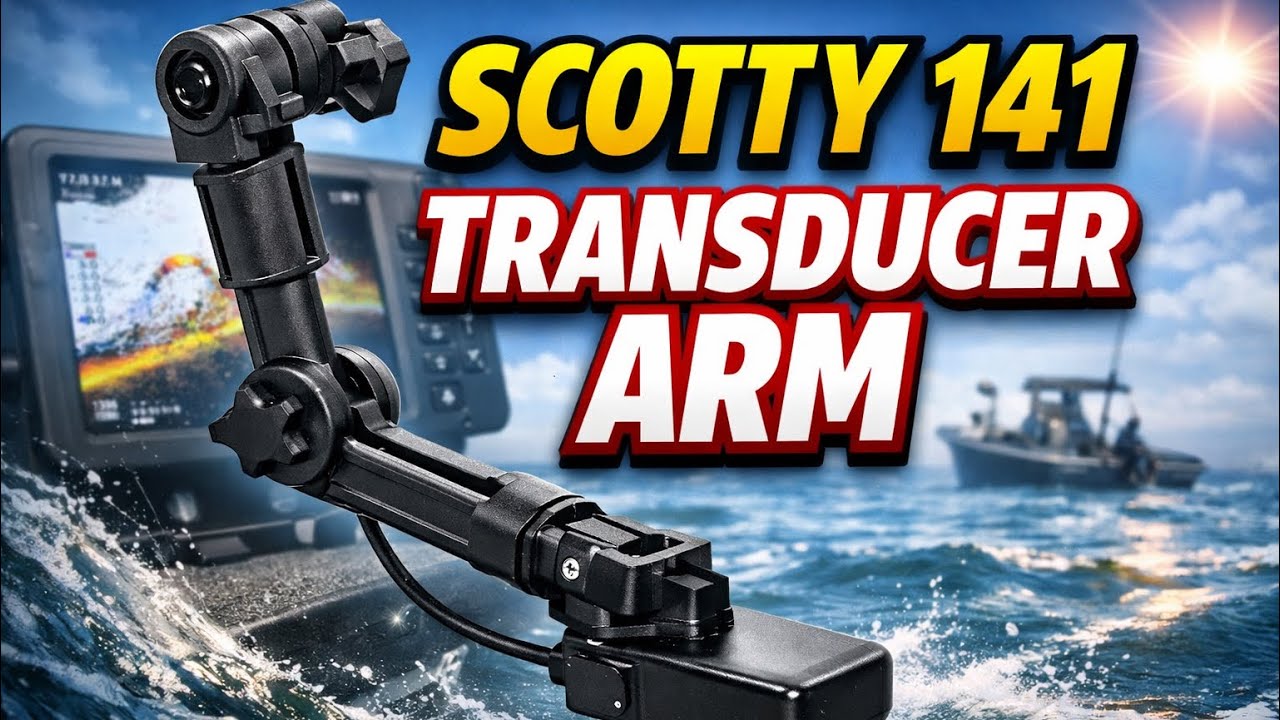 Scotty Transducer mount Hoodoo Tempest 120p
