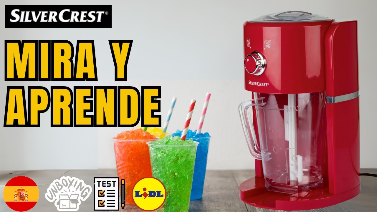 SLUSHY MAKER SilverCrest SSM 30 A1 ESPAÑA ESPAÑOL LIDL