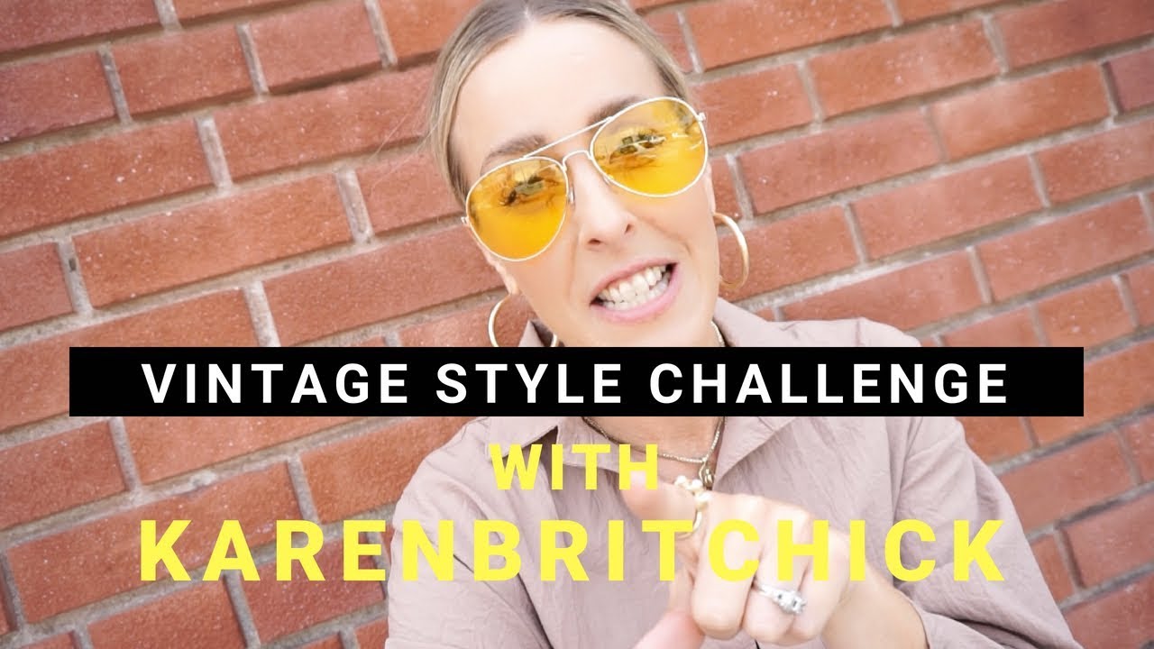 EAST COAST VS. WEST COAST CHALLENGE// HOW TO STYLE VINTAGE WITH KARENBRITCHICK