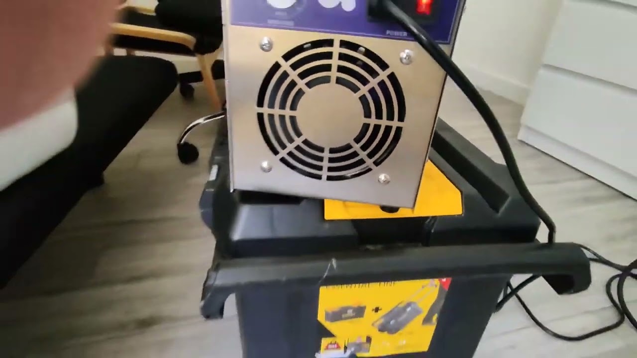 Desinfección con ozono Generadores portátil 40g/h. Tratamiento de Ozono a Domicilio.