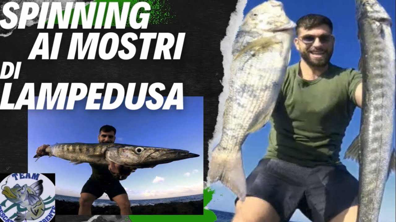 VIAGGI DI PESCA - Spinning in SCOGLIERA: i predoni dell'isola