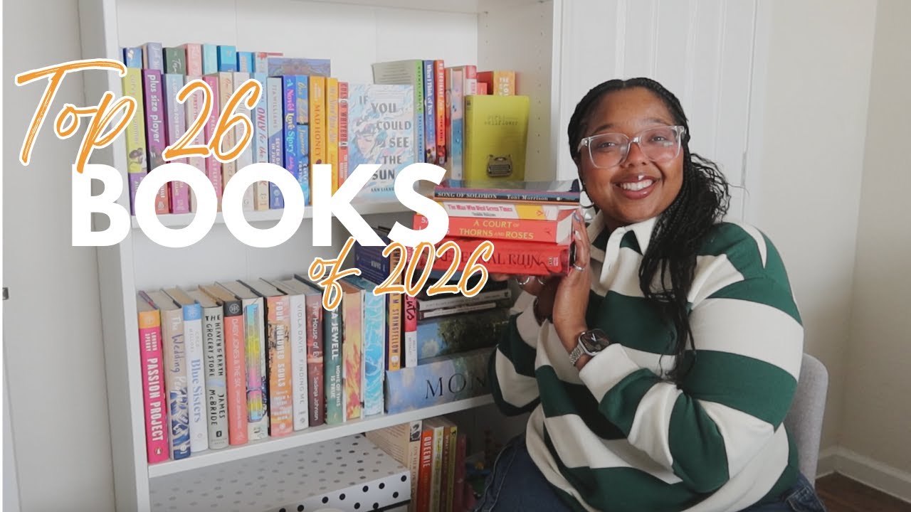 top 26 books I want to read in 2026⋆˚꩜｡