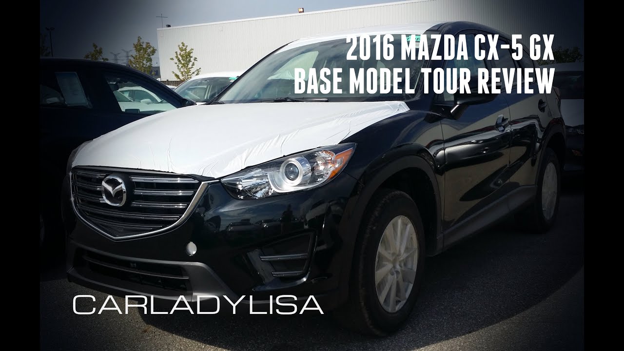 2016.5 MAZDA CX-5 | Manual Transmission Base GX model Tour Review
