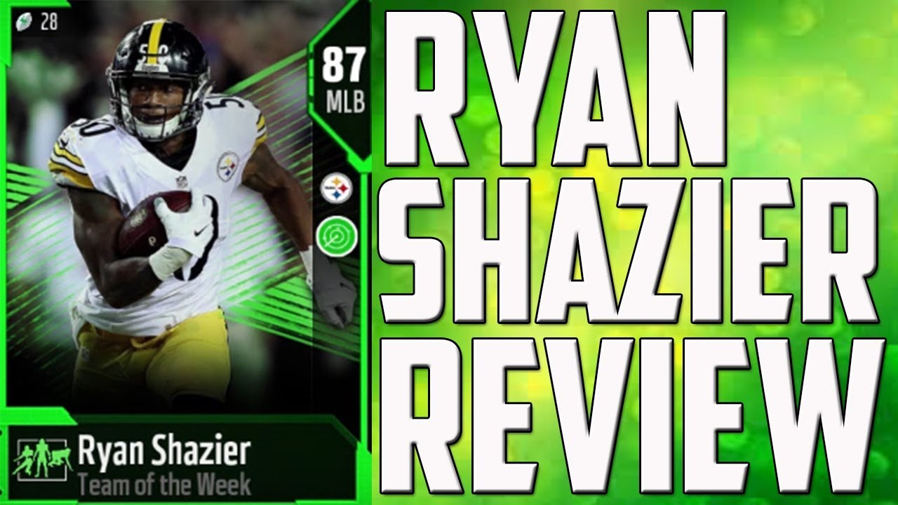 HOW GOOD IS 87 TOTW RYAN SHAZIER? MUT 18 PLAYER REVIEW