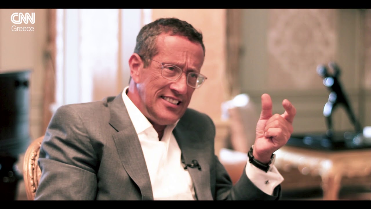Ο Richard Quest στο CNN Greece