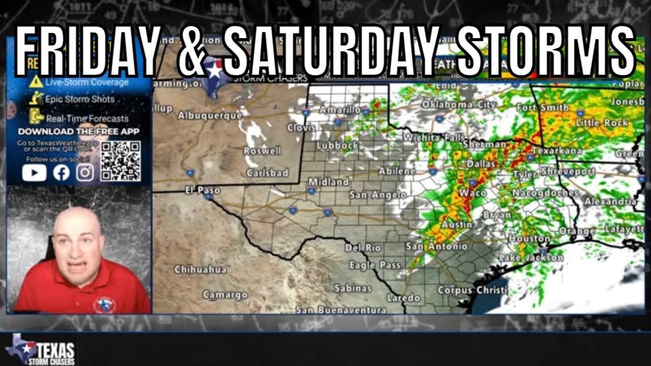 Texas Storm Timing Update: Severe Risk Friday & Saturday