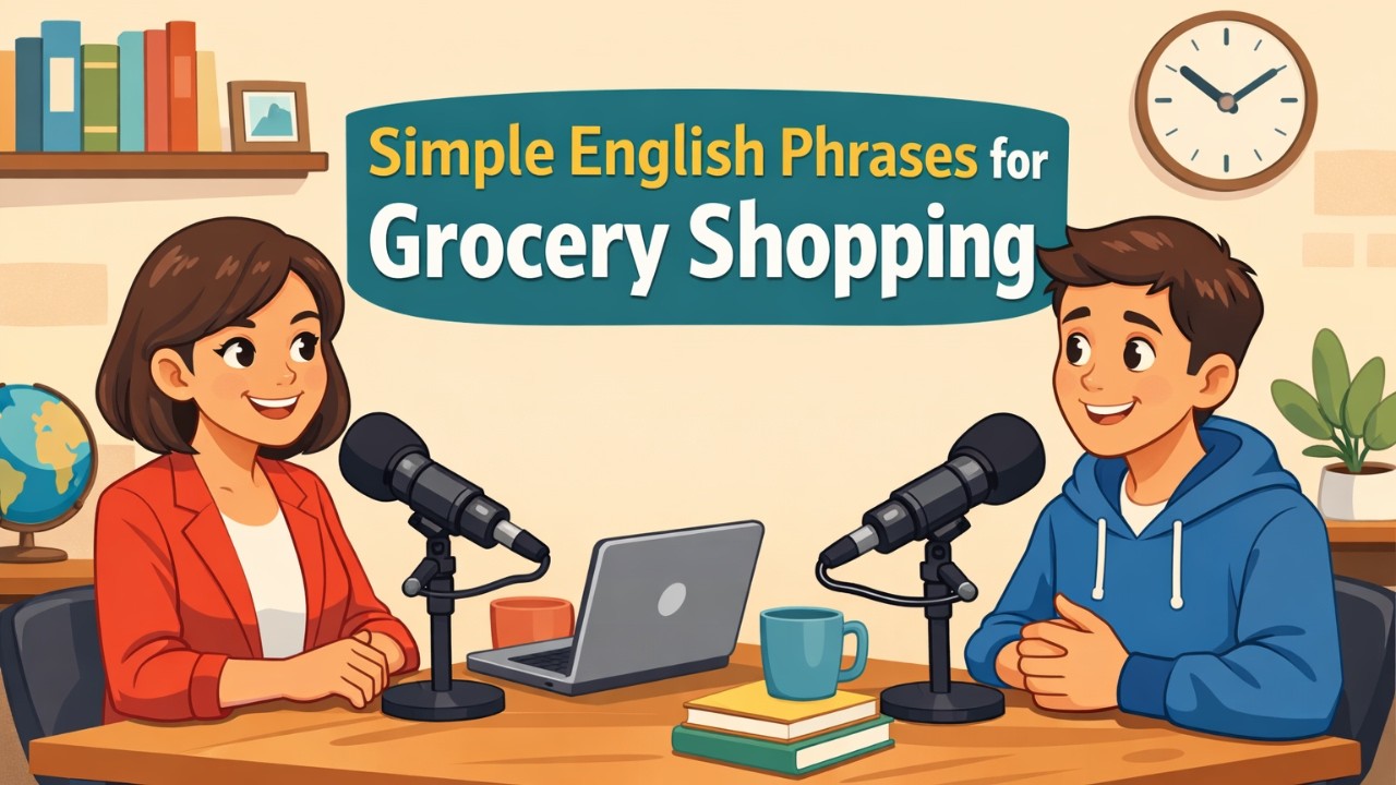 Simple English Phrases for Grocery Shopping | Daily English Phrases