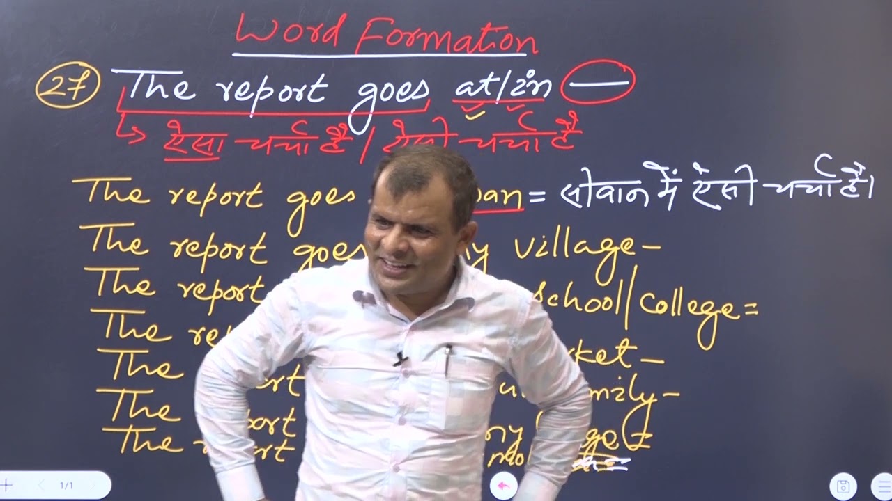 WORD FORMATION RULE   27 TO 30 IS WORD TRICKS KE MADAT SE LAKHO ENGLISH SPOKEN WORDS BANAYE