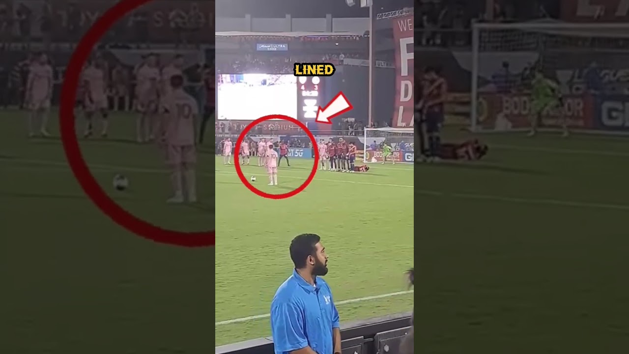 Security Guard Fired for Watching Messi 😳 #shorts