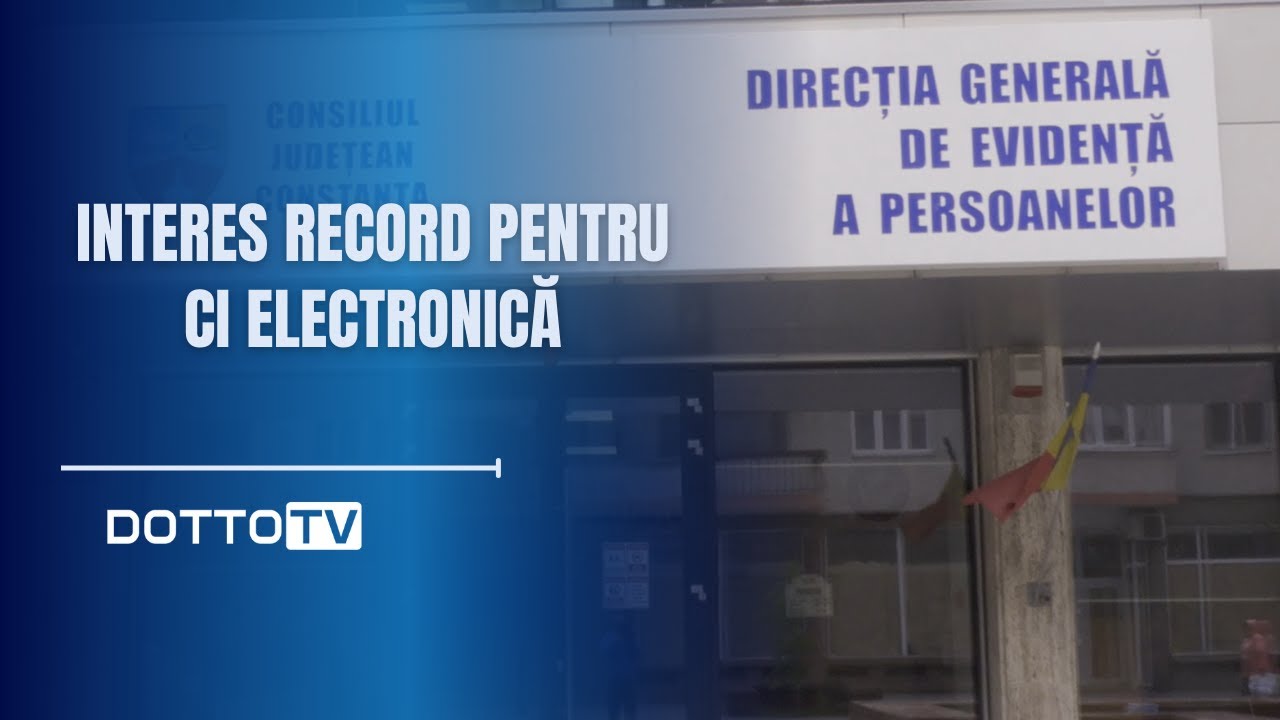 Interes record pentru CI electronică
