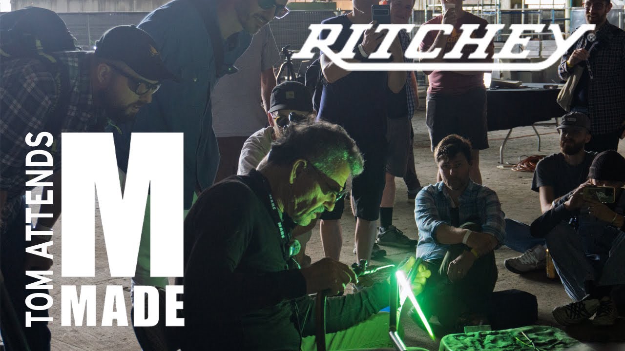 Brazing with Tom at MADE Bike Show 2024!