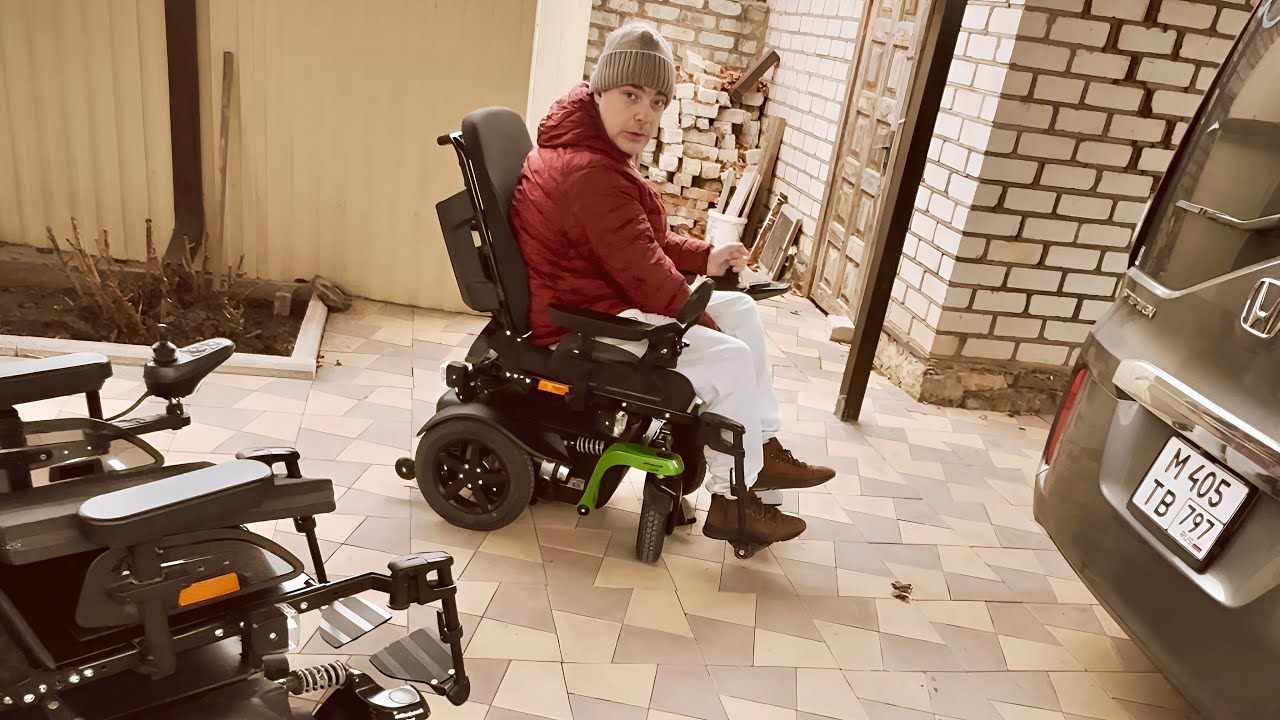 Первая поездка на новой электроколяске Otto Bock Juvo B6♿️ — эмоции Павла из Ставропольского края🥷