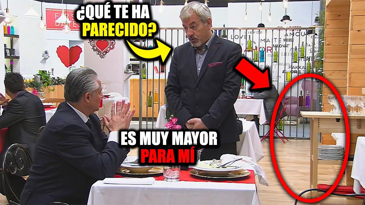 Un SOLTERO de 53 AÑOS BUSCA una MUJER JOVEN de 25 AÑOS... 😱 First Dates
