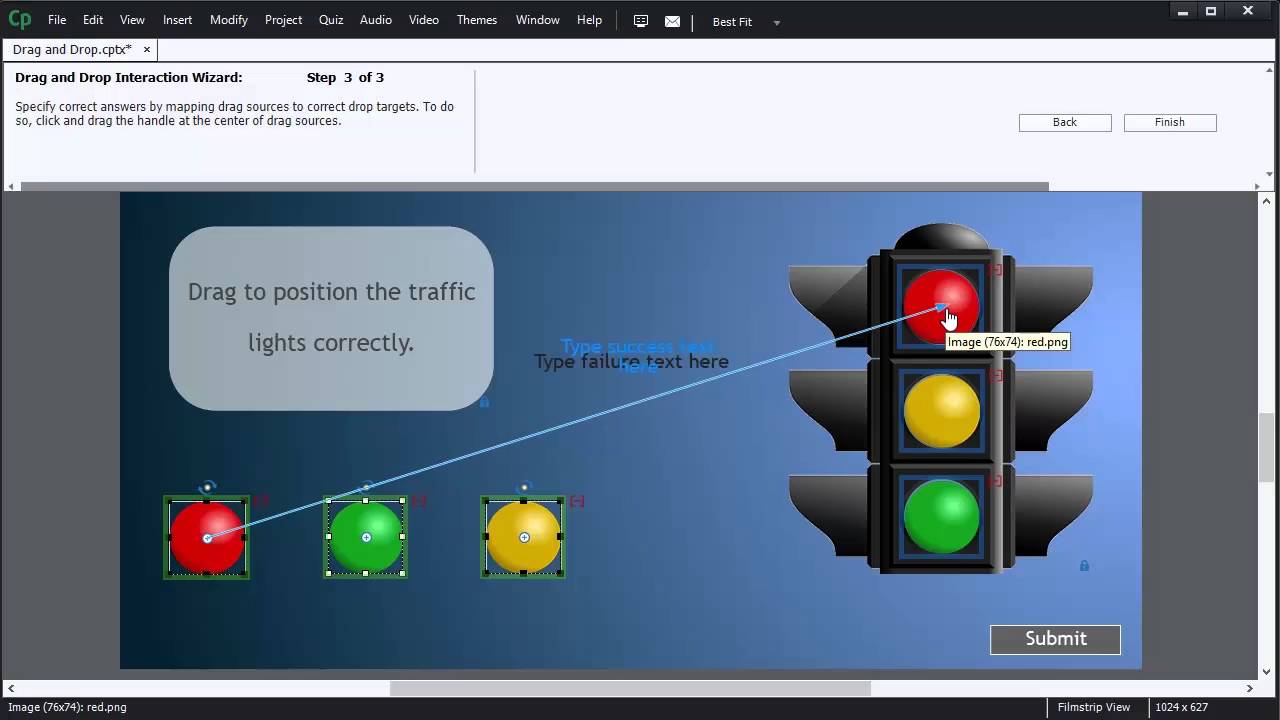 Creating a Drag and Drop Interaction in Captivate pt.1