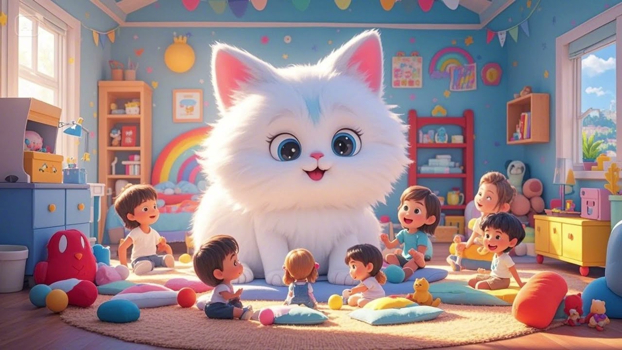 Purrfect Cat Fluffy &ndash; Soft, Sweet, and Full of Fun! | Kids Song
