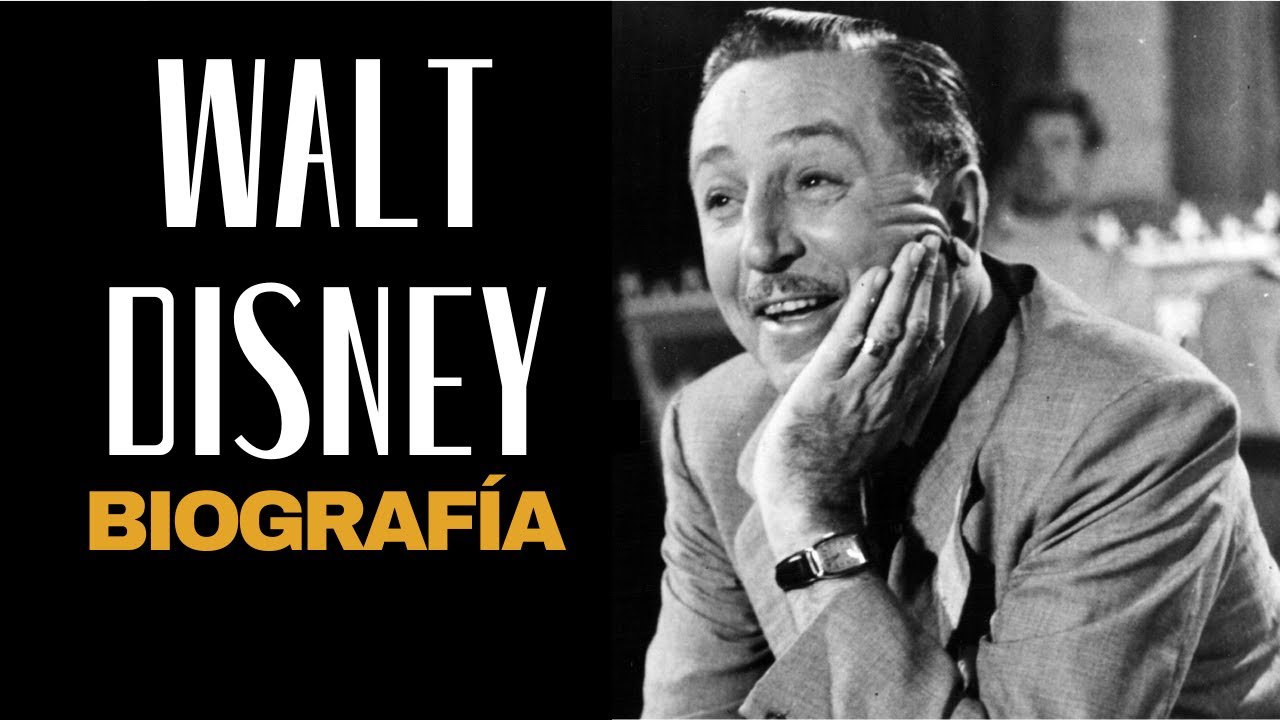 📽️ La verdadera historia de WALT DISNEY en espa&ntilde;ol. Toda su biograf&iacute;a. 📽️