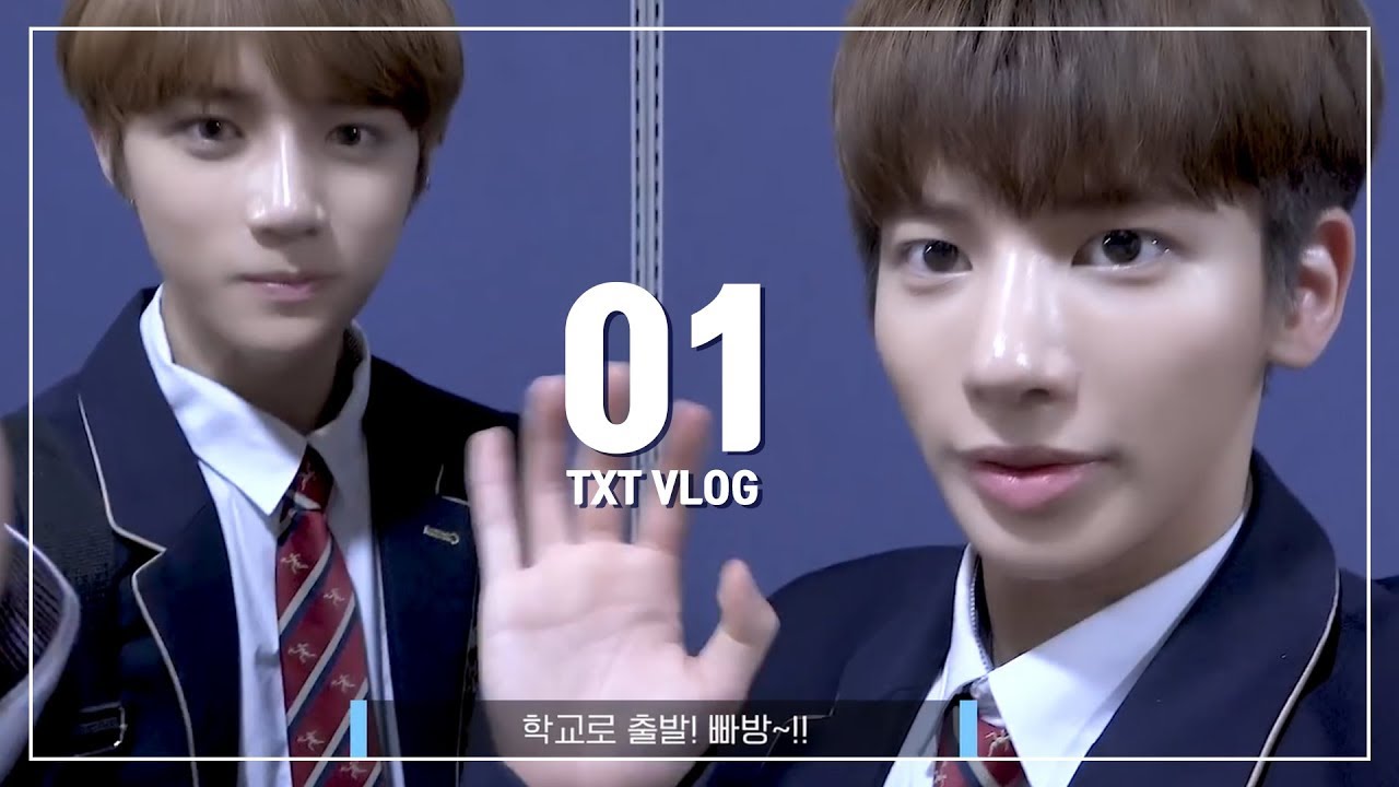 TXT VLOG ㅣ🏫 투바투 급식단의 방과 후 브이로그 ㅣ ✨TOMORROWXTOGETHER After school Vlog (School Look)