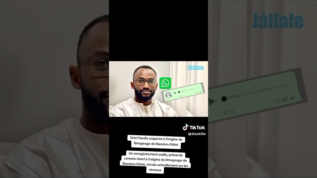 🛑🛑 Audio Bassirou Kébé qui aurait causé son limogeage 