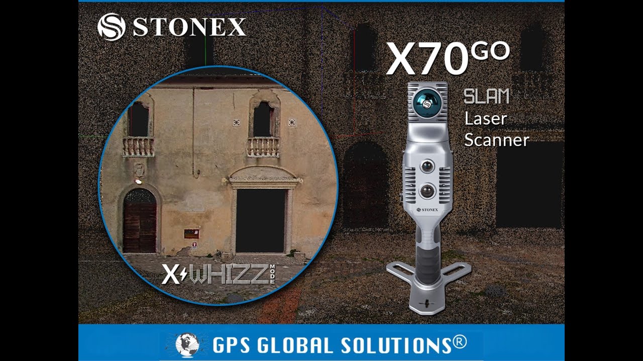 STONEX X70Go  - Indoor & Outdoor Scanning