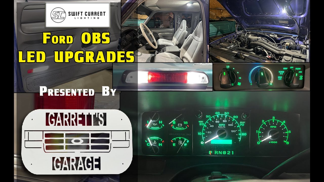 Светодиодная подсветка Swift Current Lighting для Ford OBS!