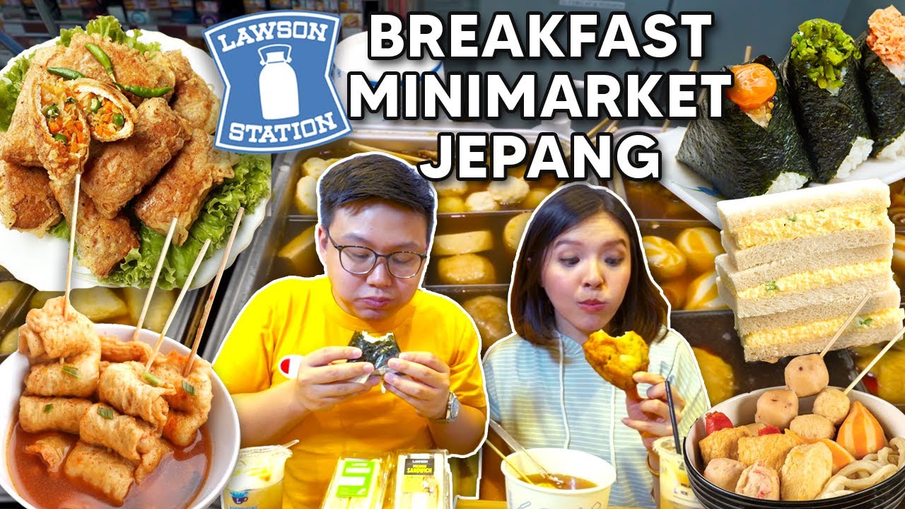 SARAPAN Di MINIMARKET JEPANG !! MURAH TAPI MEWAH