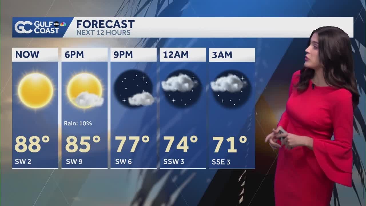 Mostly dry Wednesday night, overnight fog possible in Southwest Florida