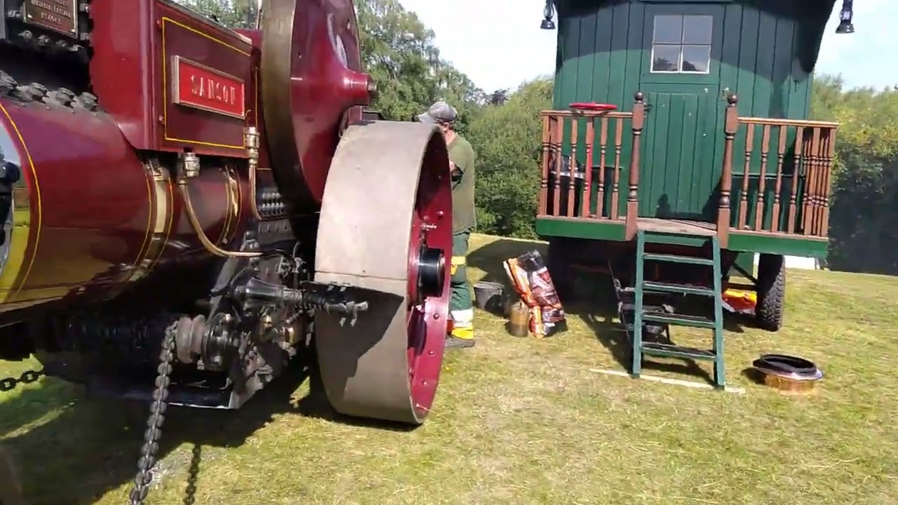 Traction Engine Rally - Astle Park, Cheshire 2025.Sorry about the sound quality.