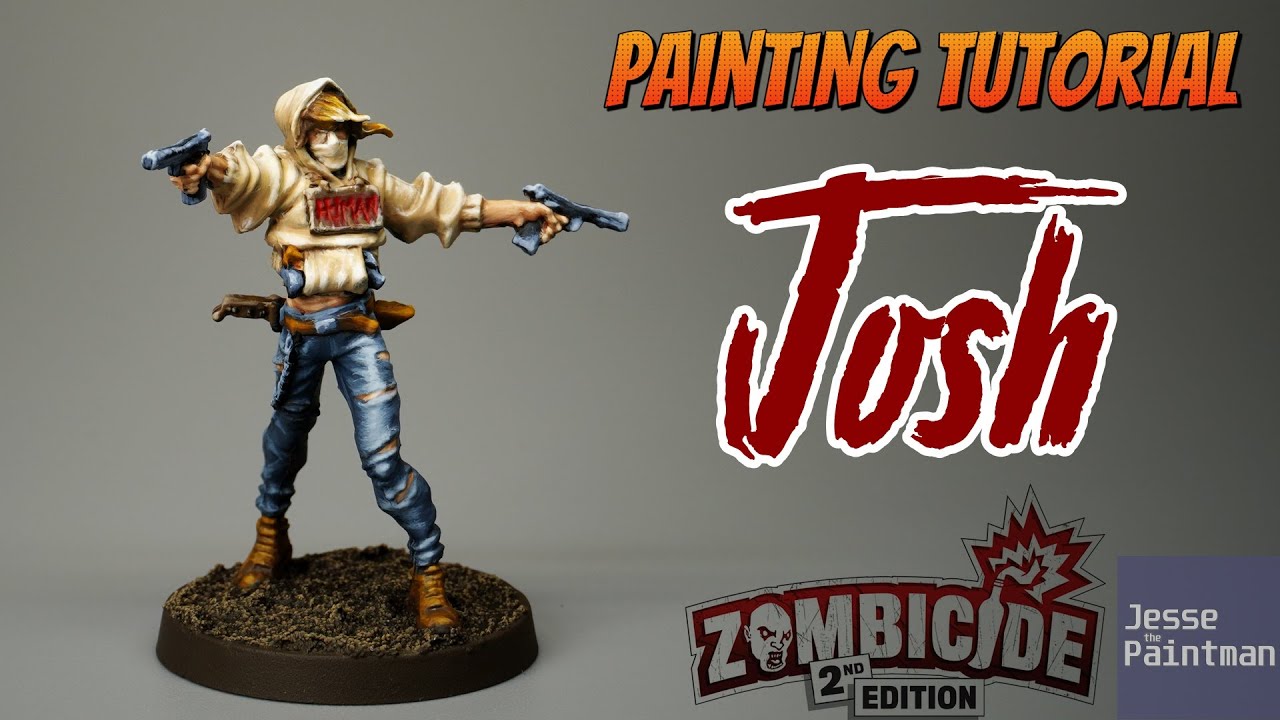 How to Paint Survivor Josh from Zombicide 2nd Edition | Miniature Painting Guide E10
