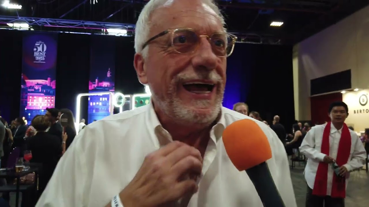 Davide Scabin  - Premiazione 50 Best Restaurant Torino 19 giugno 2025