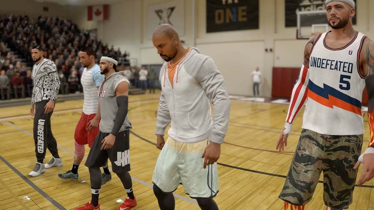 NBA LIVE 18 - Crazy 5v5 Pick Up Game - PS4 PRO 1080p - HD