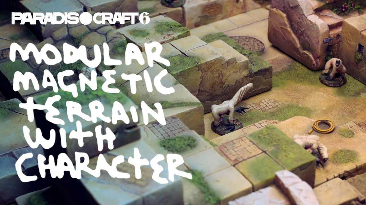 build modular magnetic terrain so inefficiently that you have time to invent an entire fantasy world