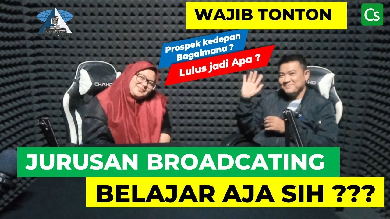 Jurusan Broadcasting Belajar apa sih ???