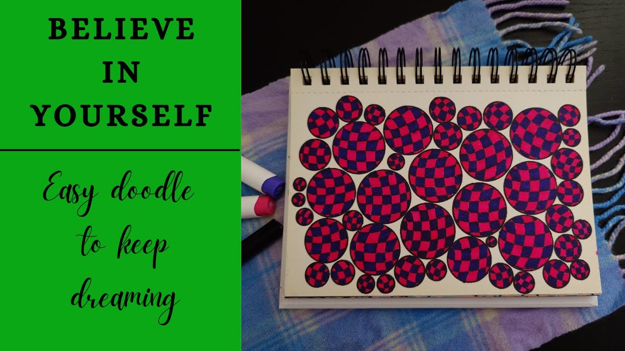 Believe in Yourself | Simple Doodle for Cosy Weekend with Relaxing Music