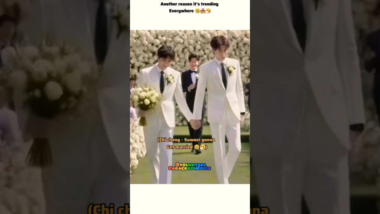 (Big Spoiler)🥹🤧Chi cheng - Suwoei wedding 🫂🤵💍|Revenged Love #bl#blseries#shorts#revengedlove