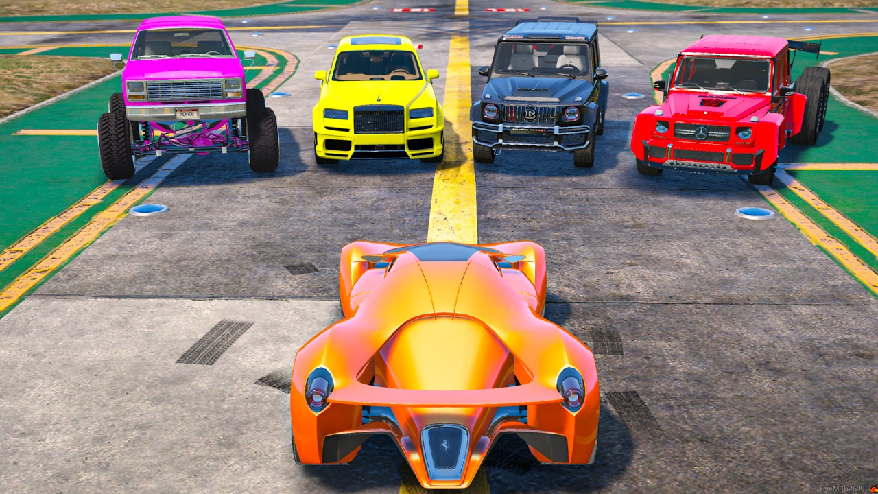 ich JAGE YOUTUBER, aber JEDER BAUT ein VERSTECK in GTA 5!