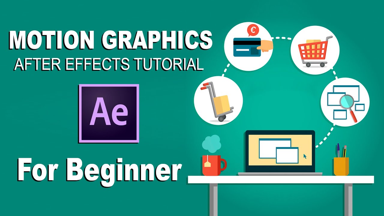 E-Commerce Animation ||Motion Graphics || Infographic Tutorial || After Effects Tutorial 2020
