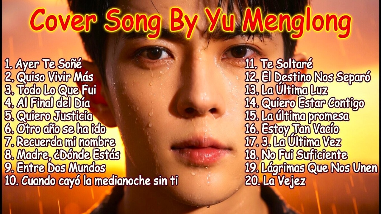 Yu Menglong Colección de Canciones Tristes 🎧 Covers de Corazón Roto por Yu Menglong 💔😭 #yumenglong
