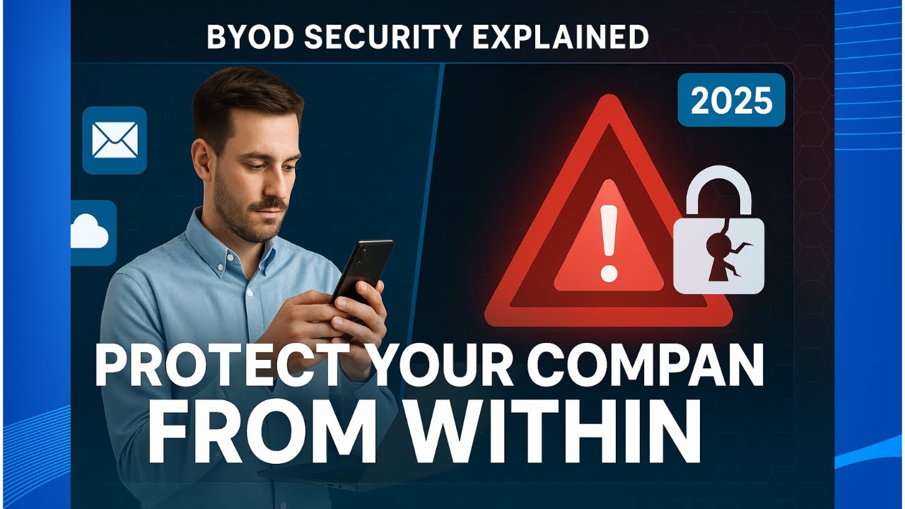 BYOD Security Explained | Bring Your Own Device | How to Protect Your Company from Within in 2025