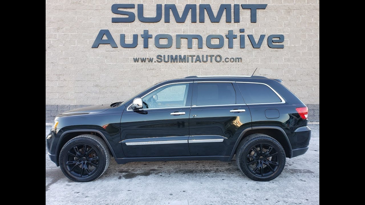 2013 JEEP GRAND CHEROKEE LIMITED HEMI BLACK FOREST GREEN WALK AROUND REVIEW SOLD! 20T16A SUMMITAUTO